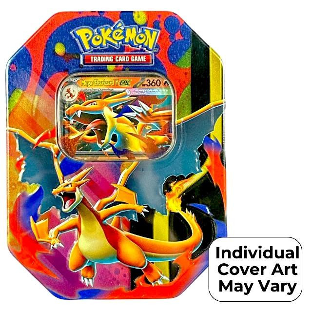 ユ*キ様 Pokémon TCG: Mega Charizard Tin メガリ Amazon.com: Pokémon TCG: Mega Charizard Tin : Toys & Games