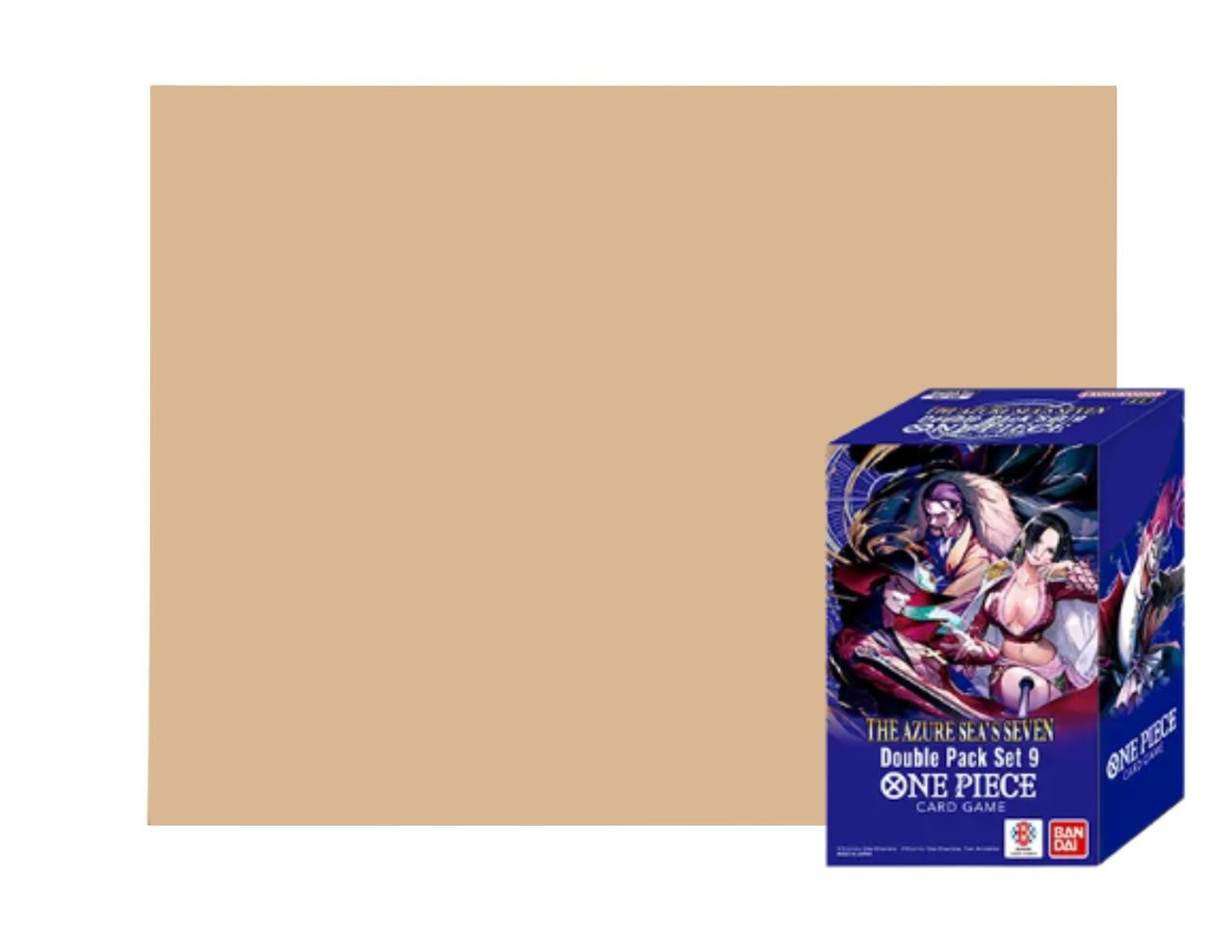 セブンイレブン　ワンピース　カード 9セット　箱付き One Piece TCG: The Azure Sea's Seven - Double Pack Set Volume 9