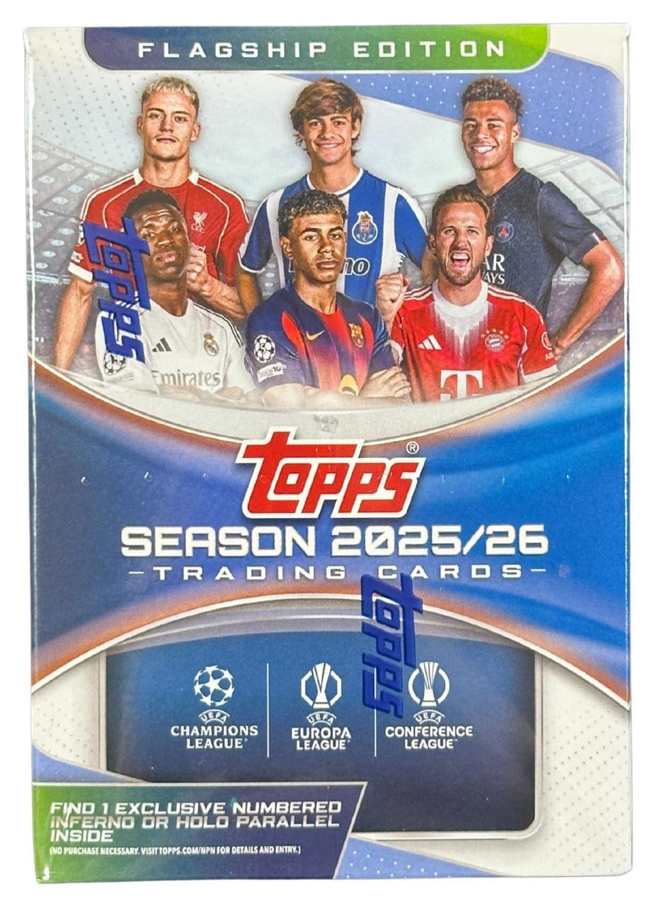 2025/26 Topps UEFA Club Competitions Soccer Blaster Box