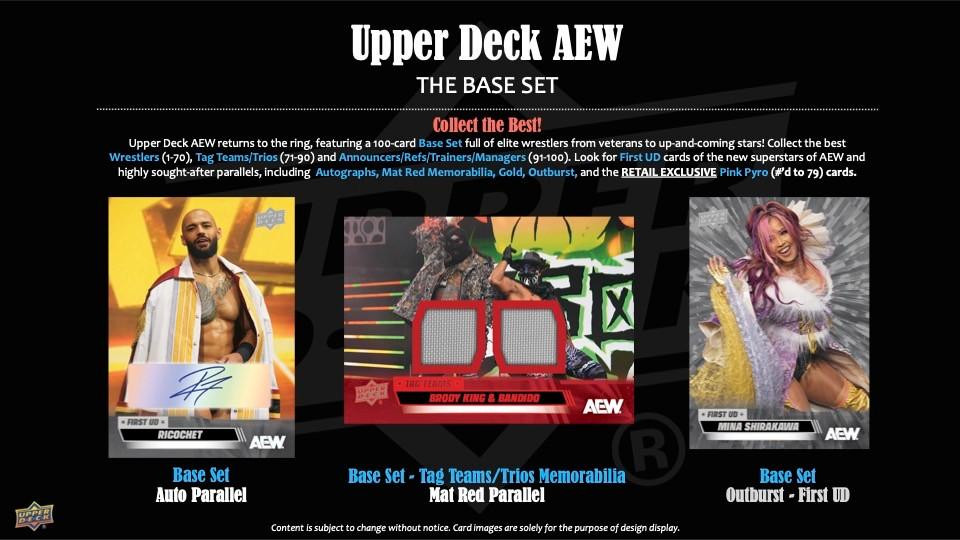 2026 Upper Deck AEW Wrestling Blaster 20 Box Case