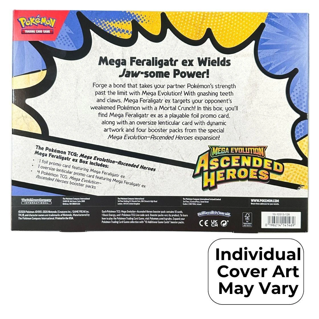 Pokemon Mega Evolution Ascended Heroes Ex Box