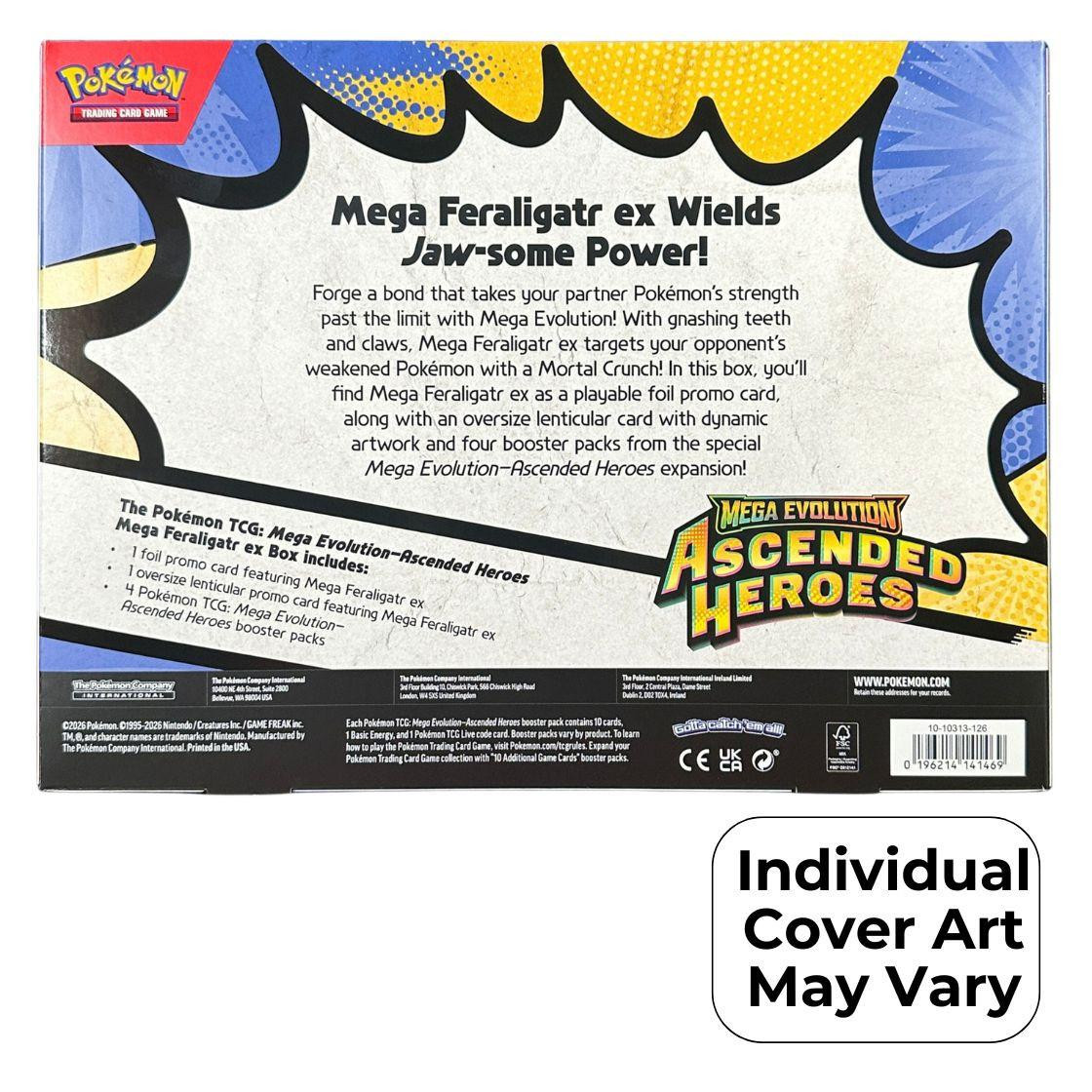 Pokemon Mega Evolution Ascended Heroes Ex Box