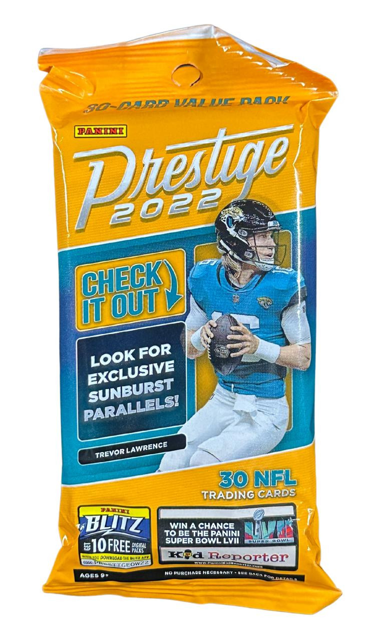 2022 Panini Prestige Football Fat Pack