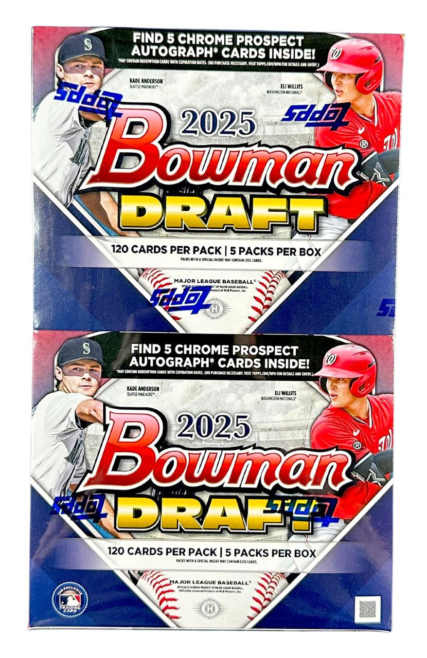 2025 Bowman Draft Baseball Super Jumbo Box