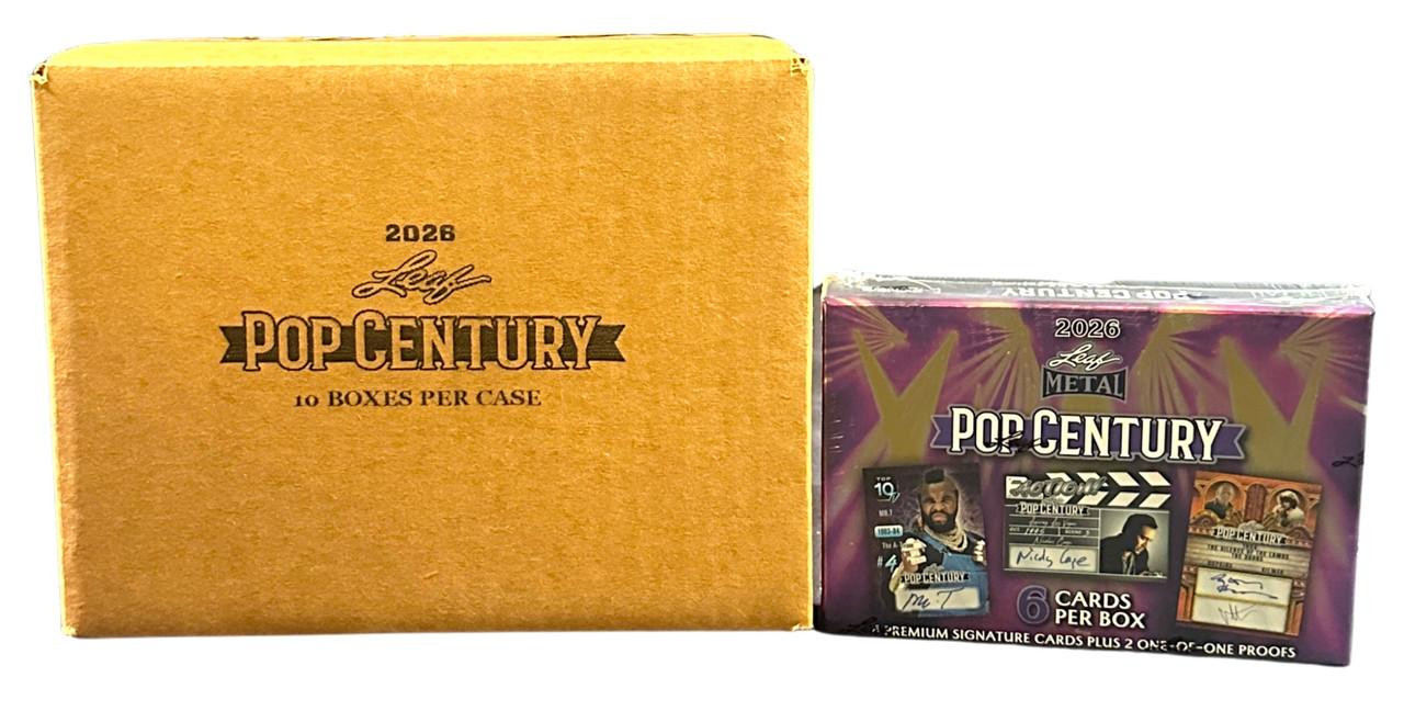 2026 Leaf Metal Pop Century 10 Box Case