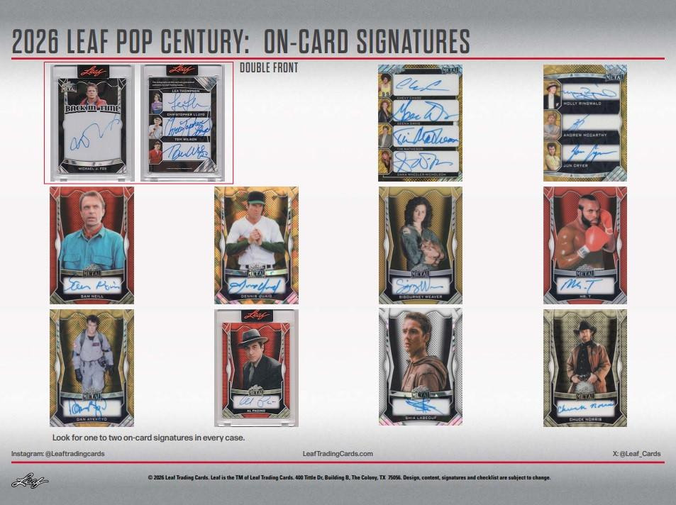 2026 Leaf Metal Pop Century Box