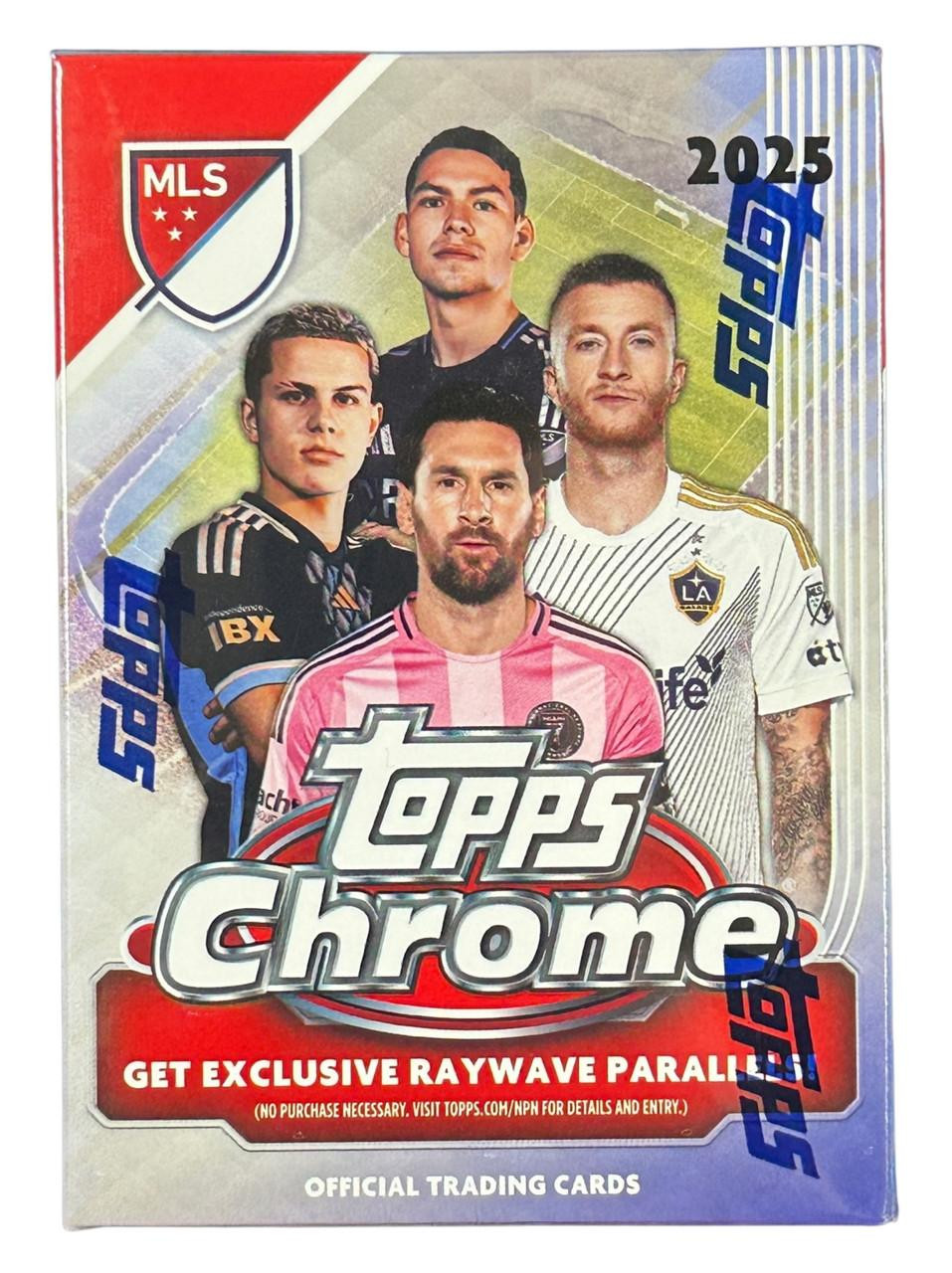 2025 Topps MLS Chrome Soccer Blaster Box
