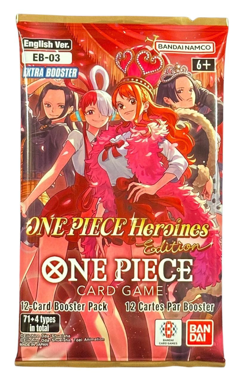 One Piece TCG: Heroines Edition Extra Booster (EB-03) Pack