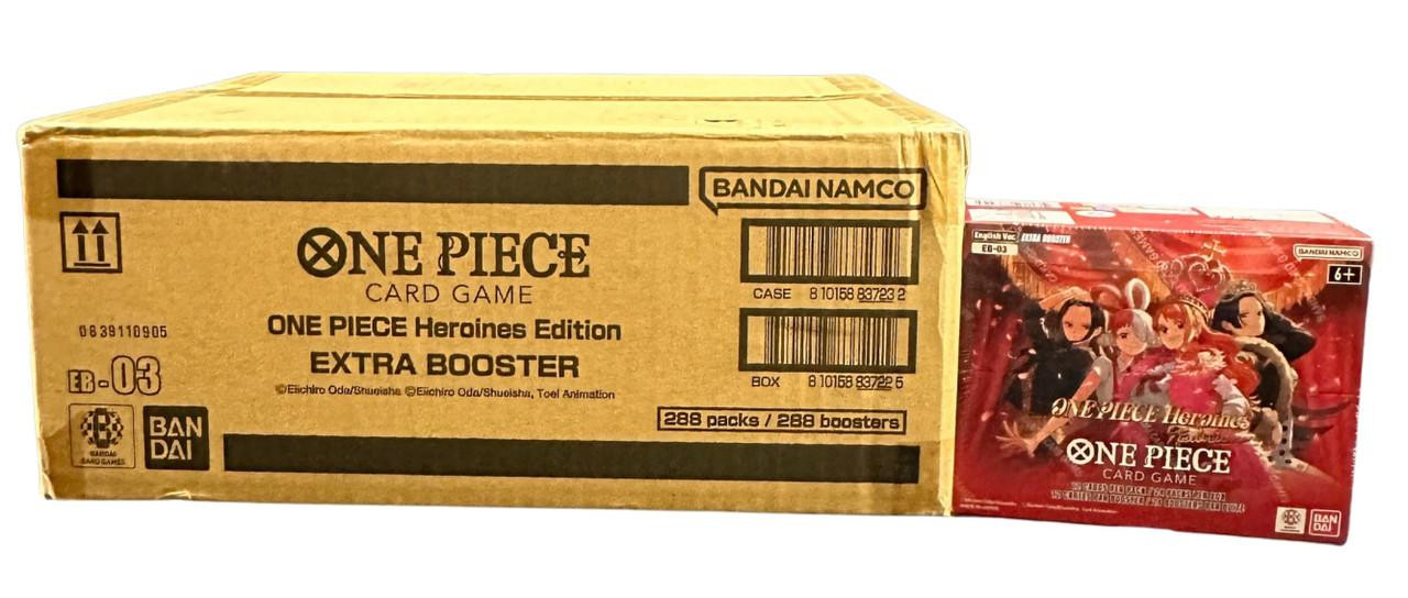 One Piece TCG: Heroines Edition Extra Booster (EB-03) 12 Box Case
