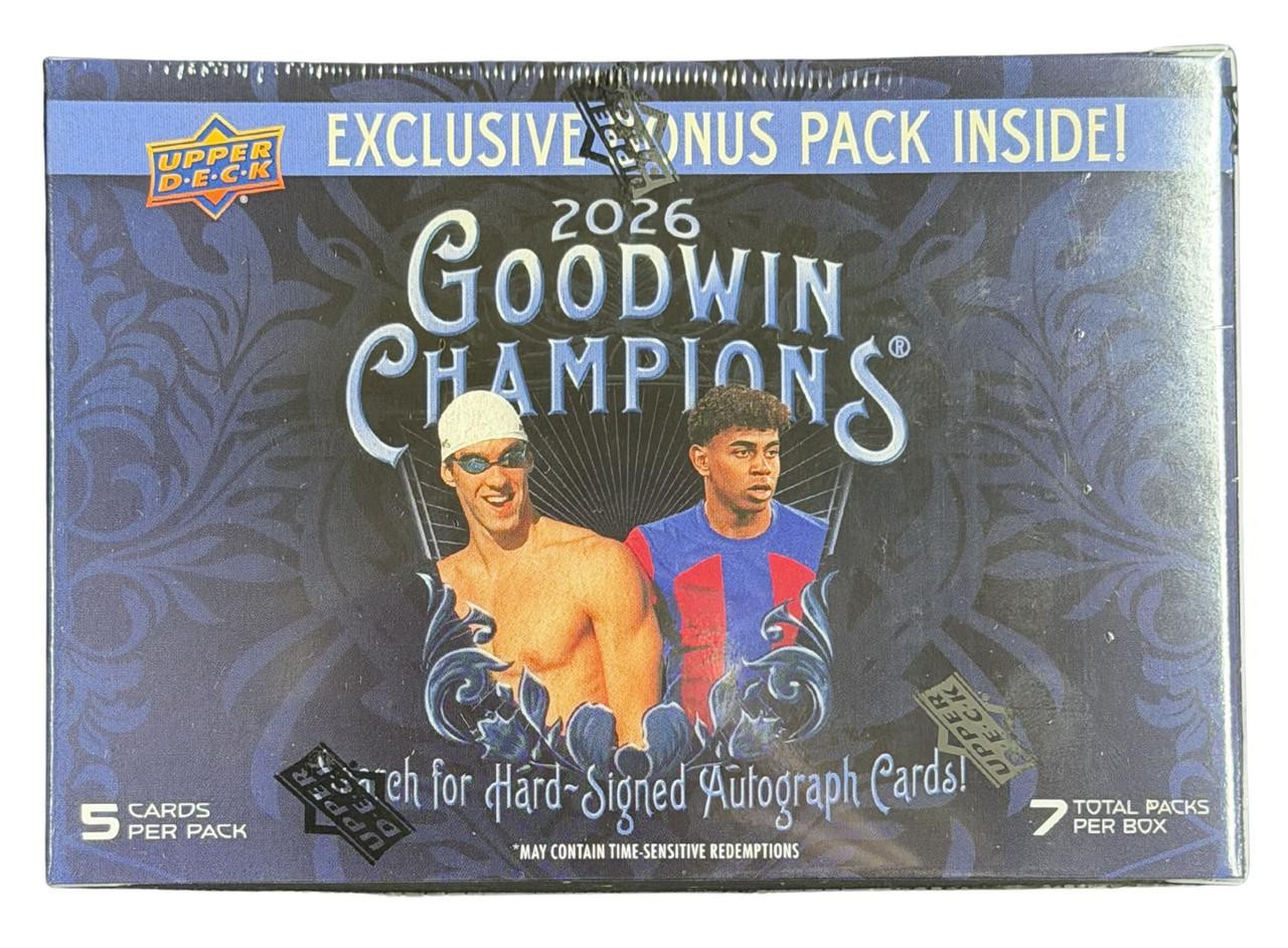 2026 Upper Deck Goodwin Champions Blaster Box 2026 Upper Deck Goodwin Champions Blaster Box