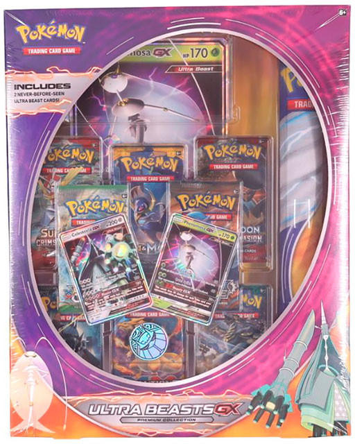 Pokemon Ultra Beasts GX Premium Collection Box [Pheromosa GX & Celesteela  GX]