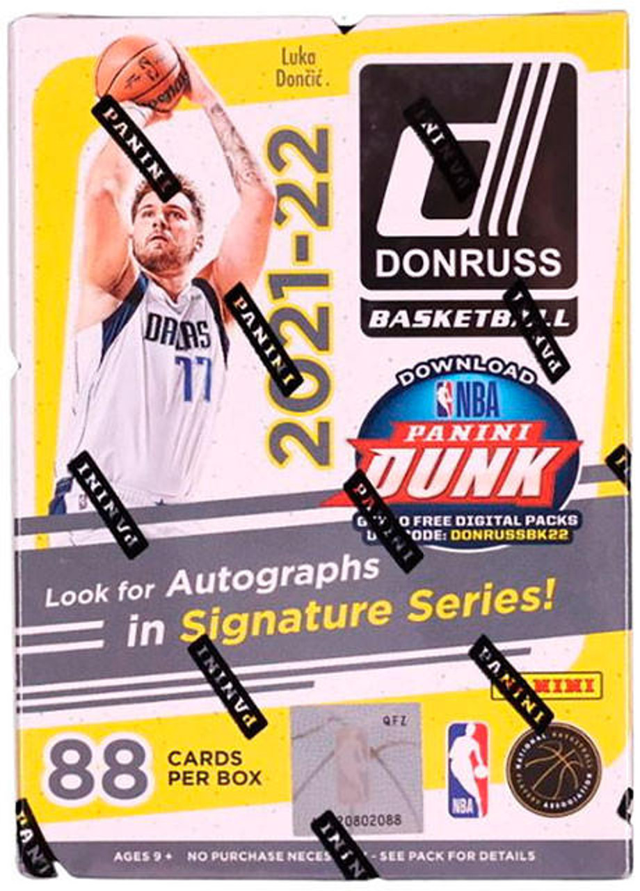 2021/22 Panini Donruss Basketball Blaster Box