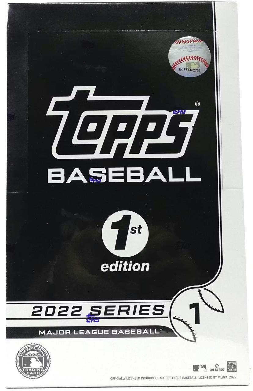 2022 topps series 1 rare cards Baseball Hobby Box (24 Packs/14 Cards: 1 Auto or Relic, 1 Silver Pack) : Everything Else with the launch of Topps Baseball Series 1 trading cards Top 2022 MLB Rookie Cards