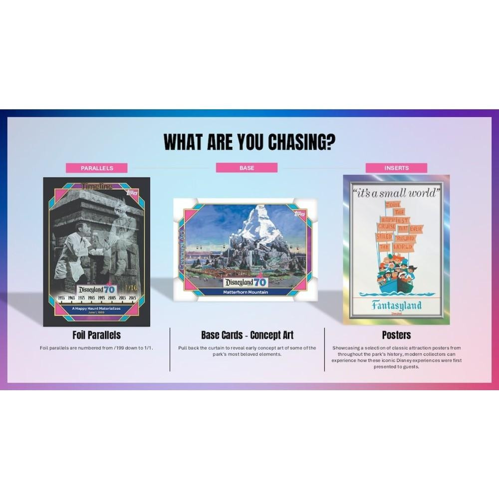 2025 Topps Disneyland 70th Anniversary Hobby Pack
