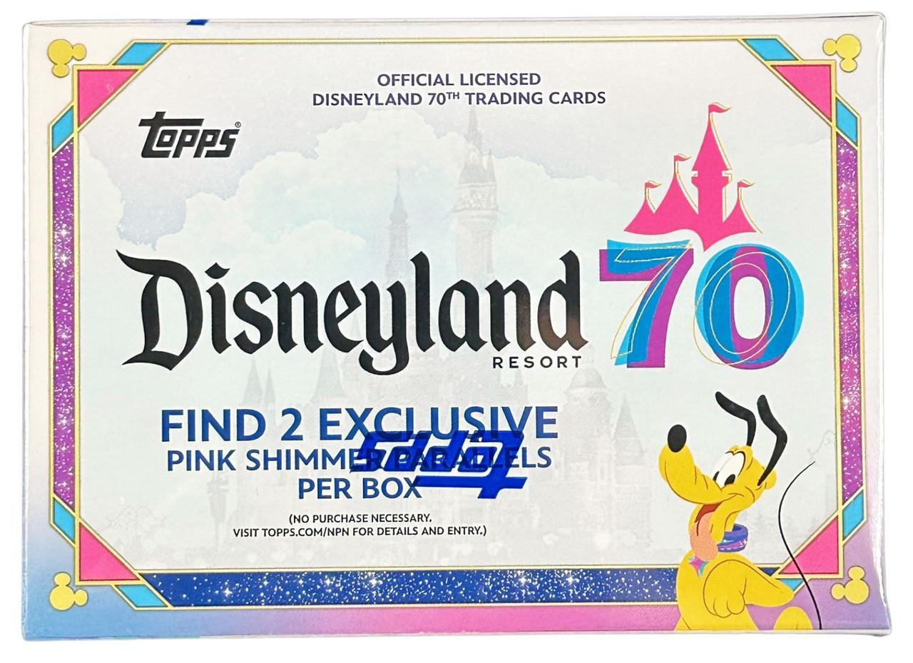 2025 Topps Disneyland 70th Anniversary Blaster Box