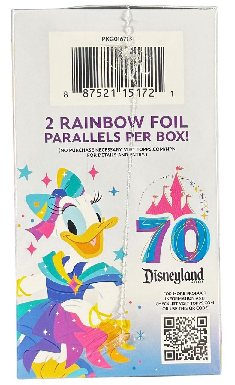 2025 Topps Disneyland 70th Anniversary Blaster Box