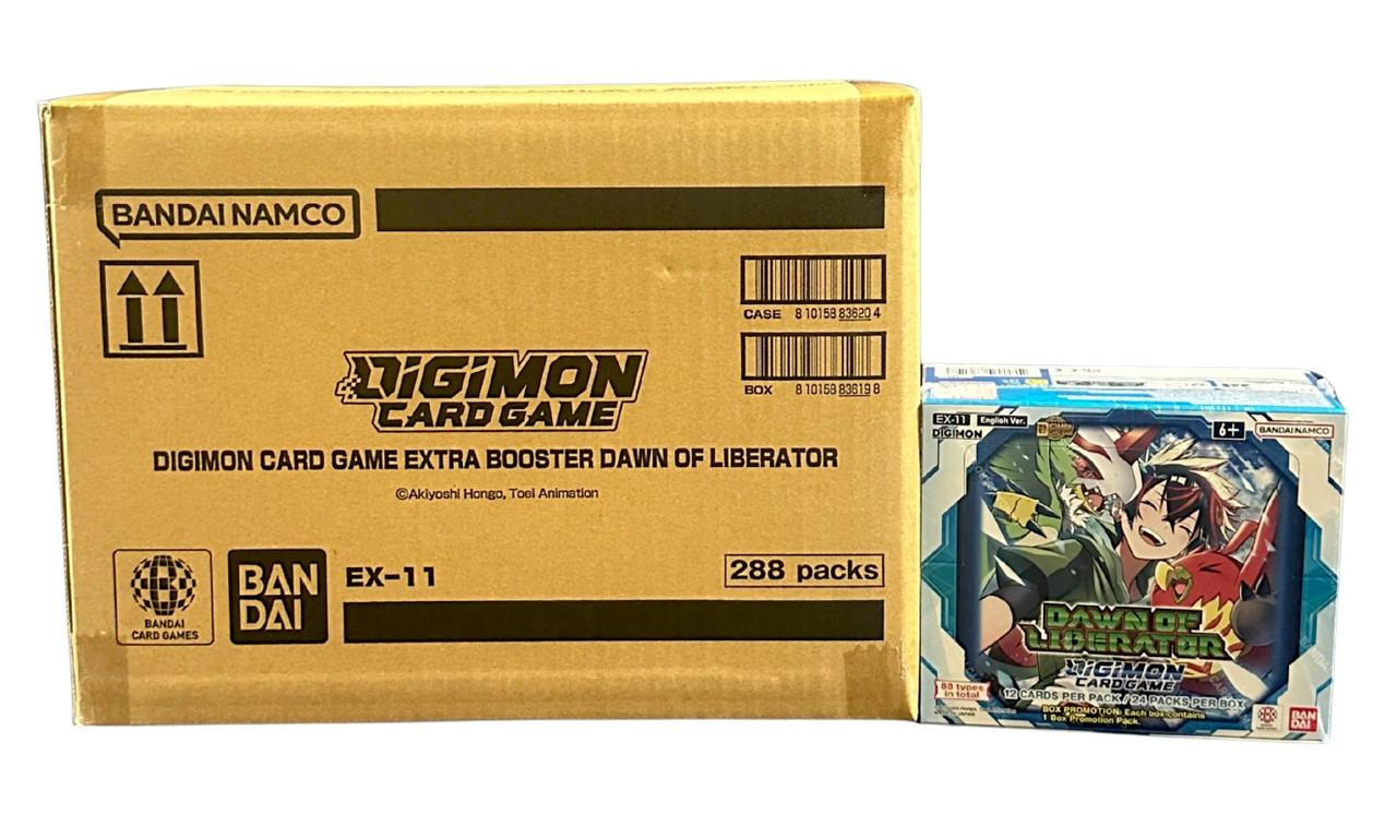 DAWN OF LIBERATOR【EX-11】　未開封BOX8点 Digimon Card Game: Dawn of Liberator (EX-11) 12 Display Case