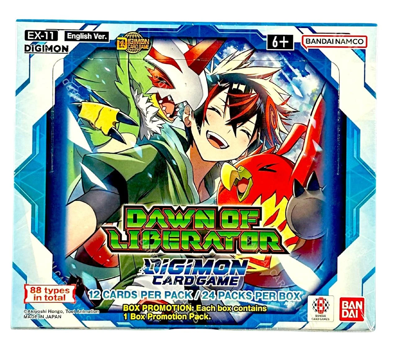Digimon Card Game: Dawn of Liberator Extra Booster (EX-11) Display