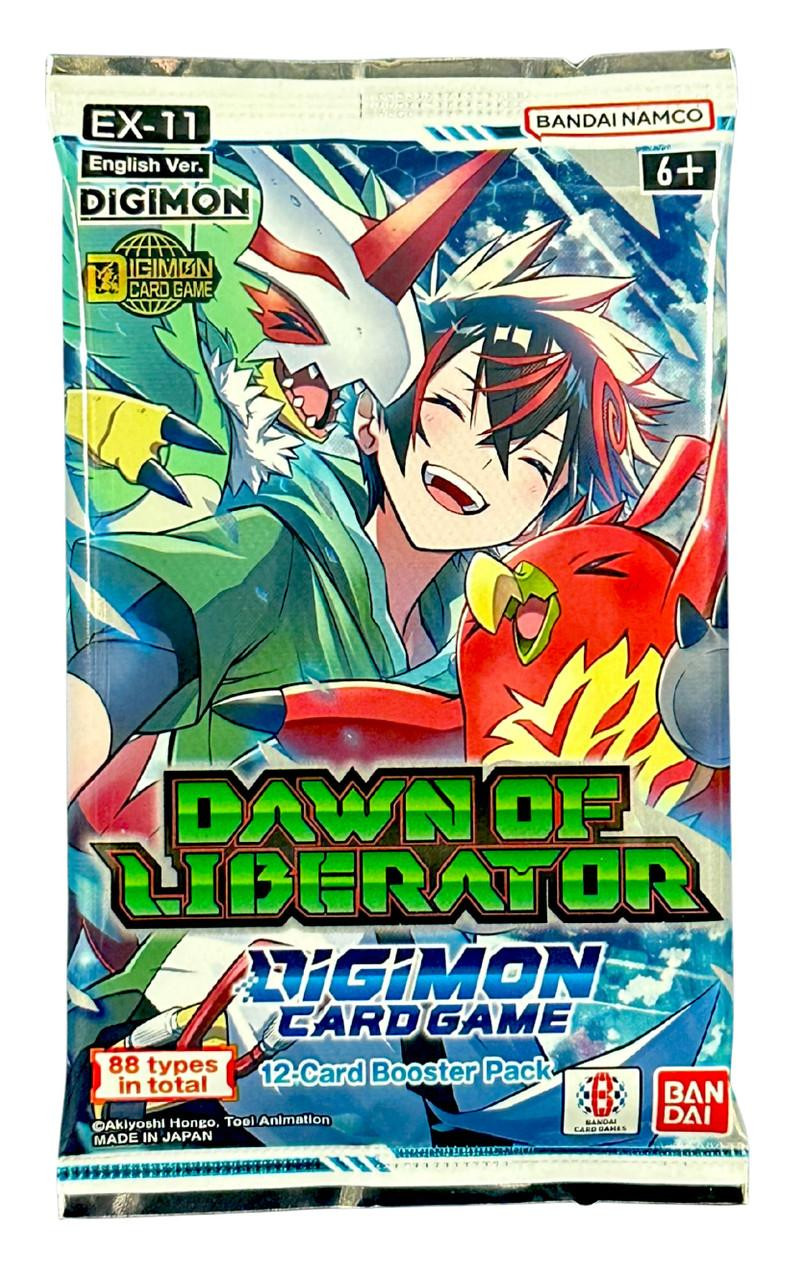 Digimon Card Game: Dawn of Liberator Extra Booster (EX-11) Pack