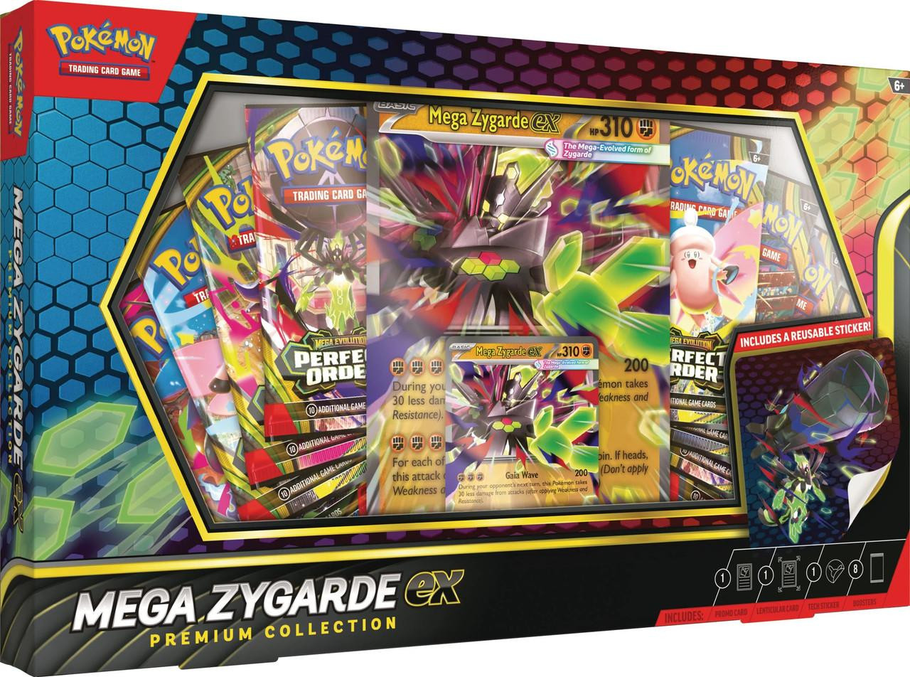 Pokemon Mega Zygarde Ex Premium Collection Box