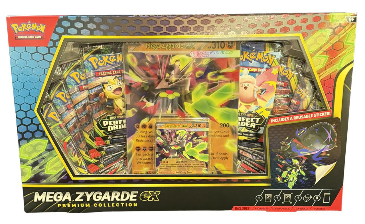 Pokemon Mega Zygarde Ex Premium Collection Box