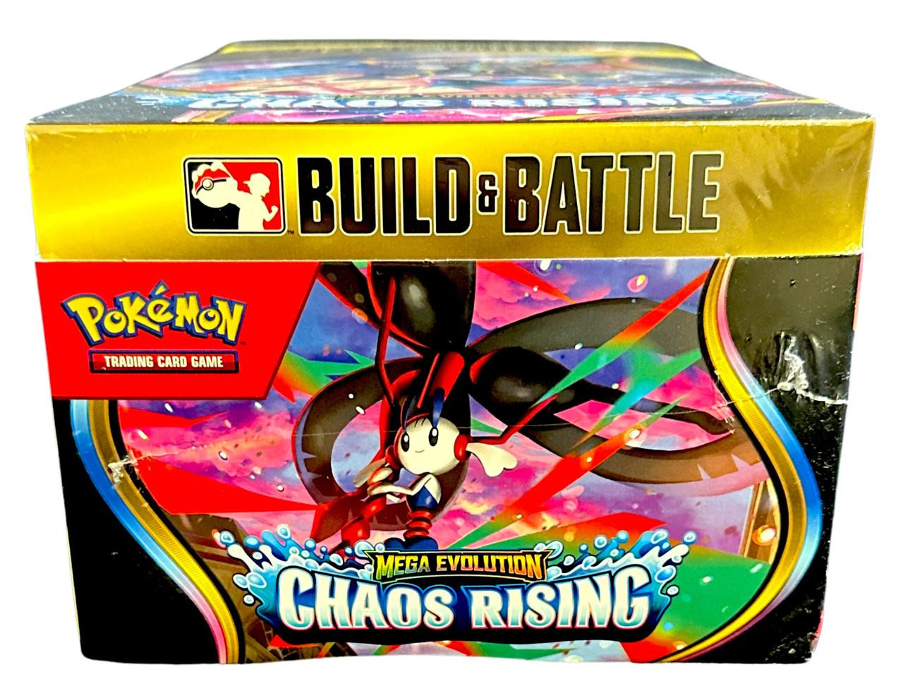 Pokemon Mega Evolution Chaos Rising Build & Battle 10 Box Display