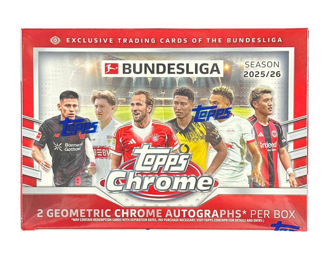 2025/26 Topps Chrome Bundesliga Soccer Breaker's Delight Box