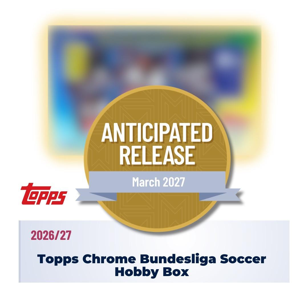 2026/27 Topps Chrome Bundesliga Soccer Hobby Box