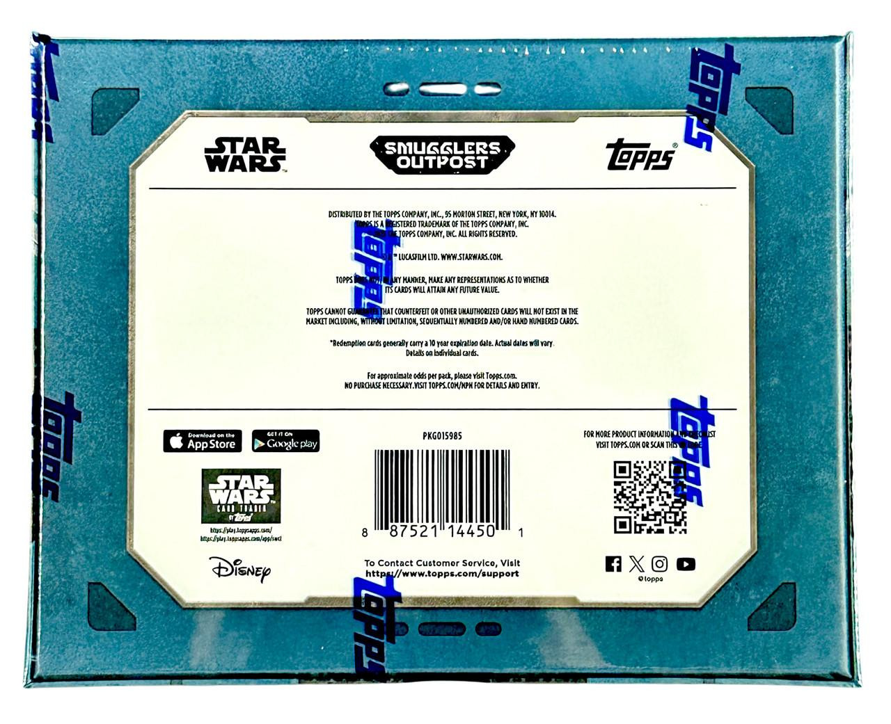 2025 Topps Star Wars Smugglers Outpost Hobby Box