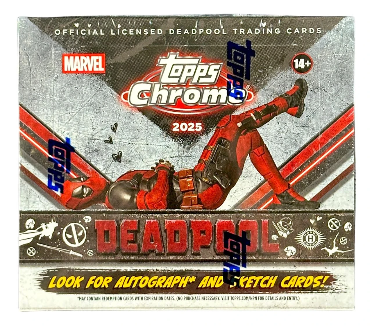 2025 Topps Chrome Marvel Deadpool Hobby Box
