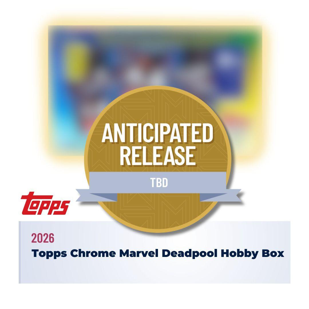 2026 Topps Chrome Marvel Deadpool Hobby Box