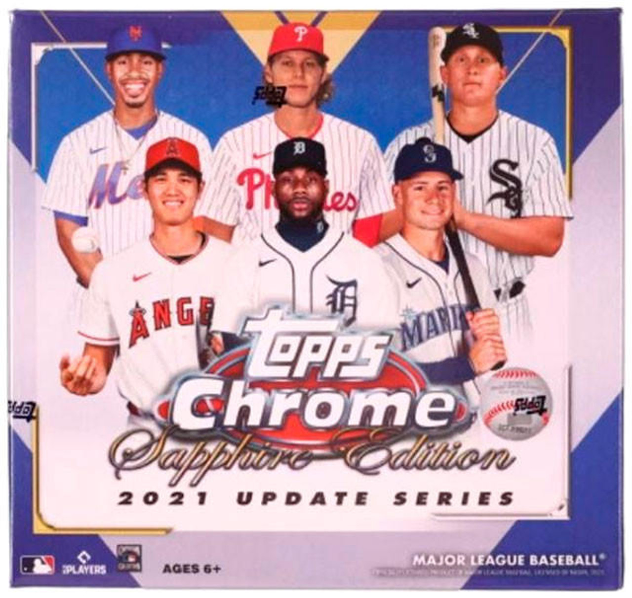 2021 Topps Chrome Update Series Baseball Sapphire Edition Box