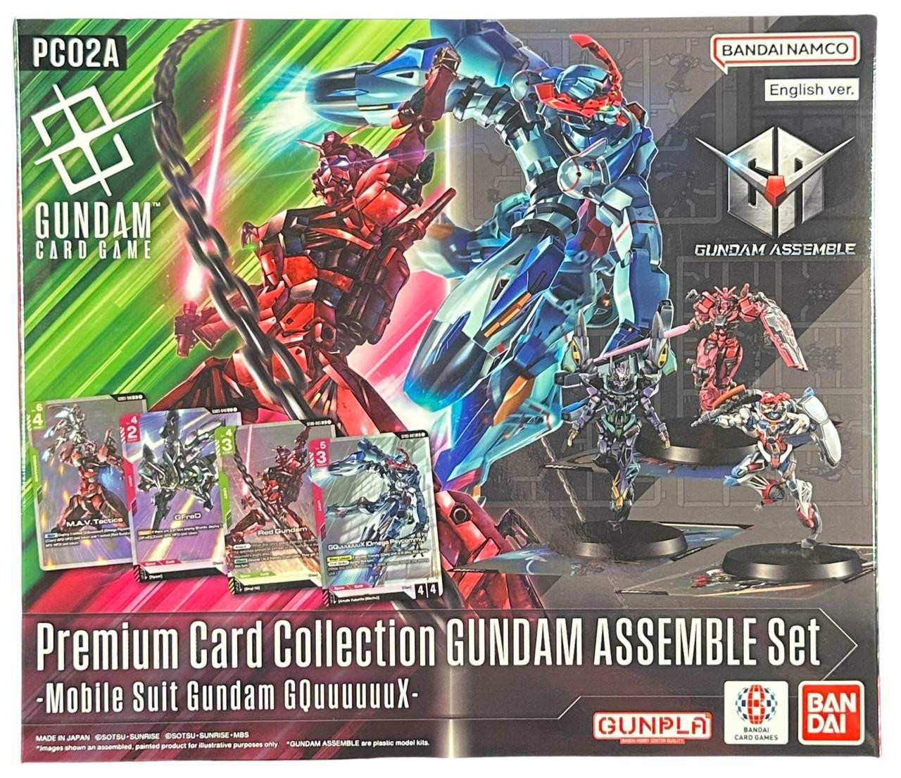 Gundam Card Game Gundam Assemble Premium Collection Set: GQUUUUUUX Box
