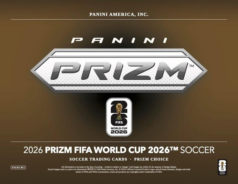 2026 Panini Prizm Choice World Cup Soccer 20 Box Case