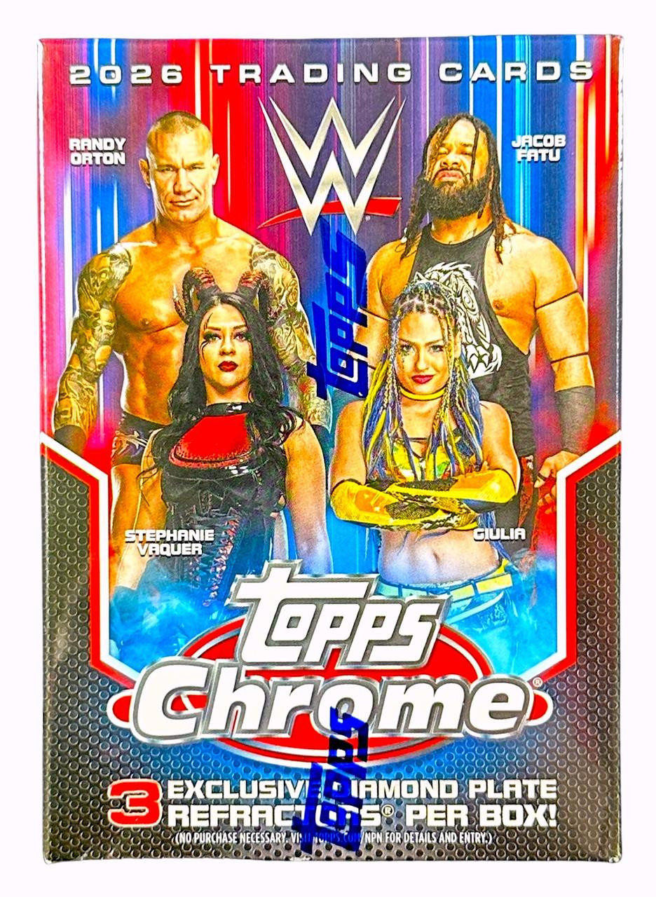 2026 Topps WWE Chrome Blaster Box