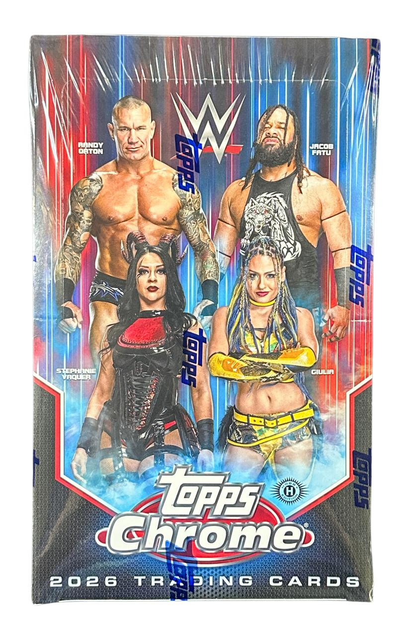 2026 Topps WWE Chrome Hobby Box