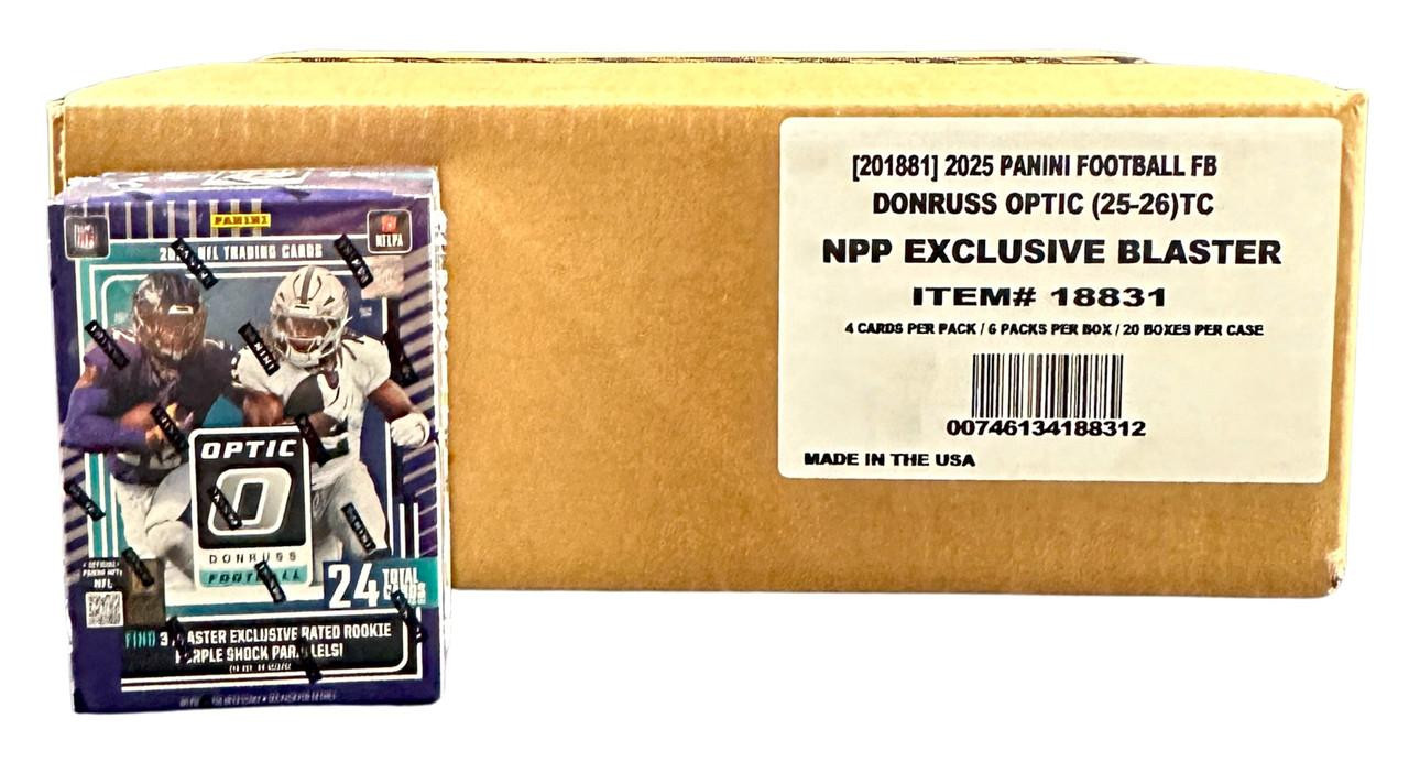 2025 Panini Donruss Optic Football Blaster (Purple Shock Parallels