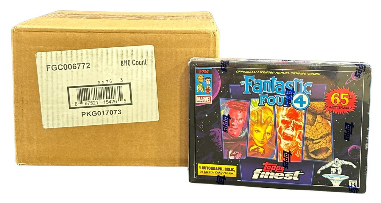 2026 Topps Finest Marvel Fantastic Four 65th Anniversary Hobby 8