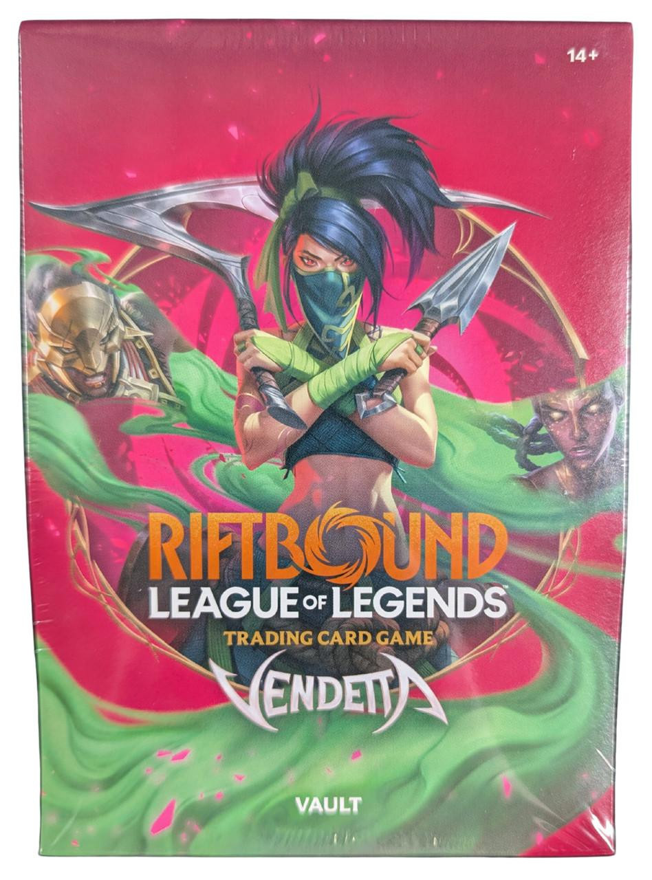 Riftbound League of Legends Vendetta Vault Bundle Box