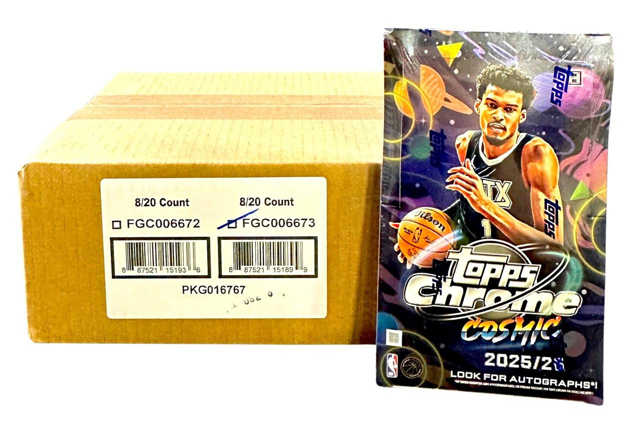 2025/26 Topps Cosmic Chrome Basketball Hobby 8 Box Case