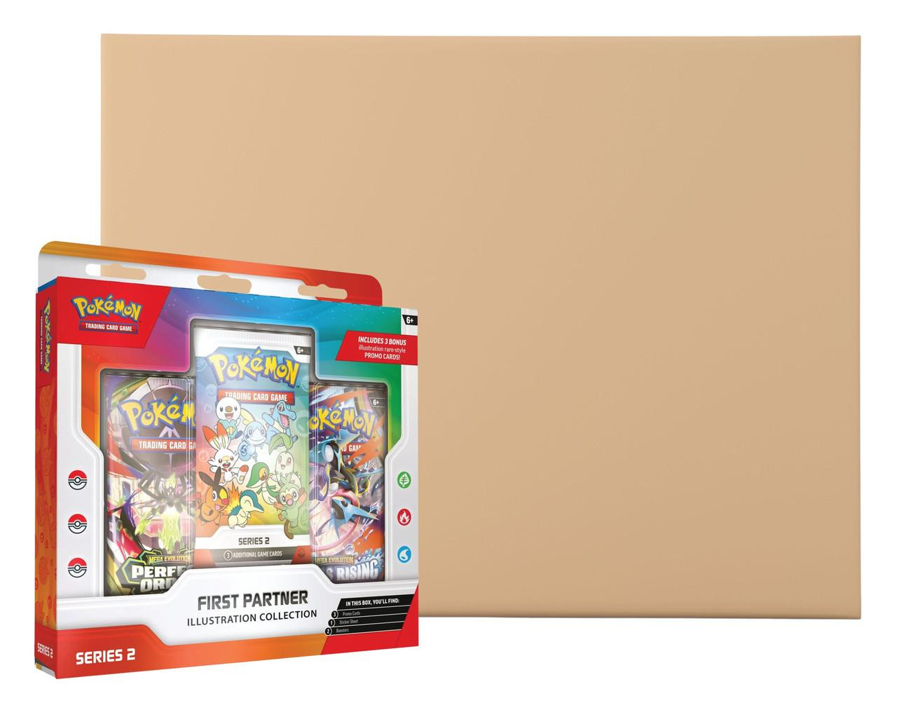 新品 未開封 英語版 First Partner series 2ボックス Pokemon First Partner Illustration Collection Series 2 6 Box Case