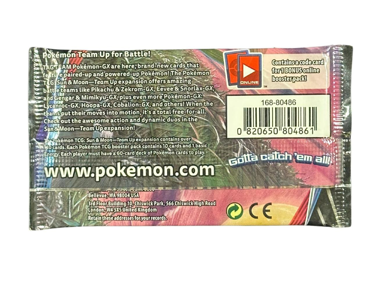 Pokemon Sun & Moon Team Up Booster Pack
