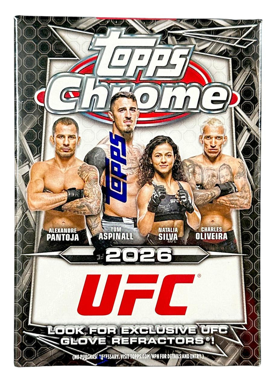 2026 Topps Chrome UFC Blaster Box