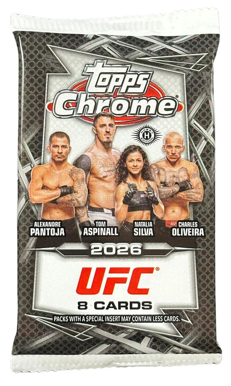 UFC製 モスカート120P 6個 2026 Topps Chrome UFC Blaster Box