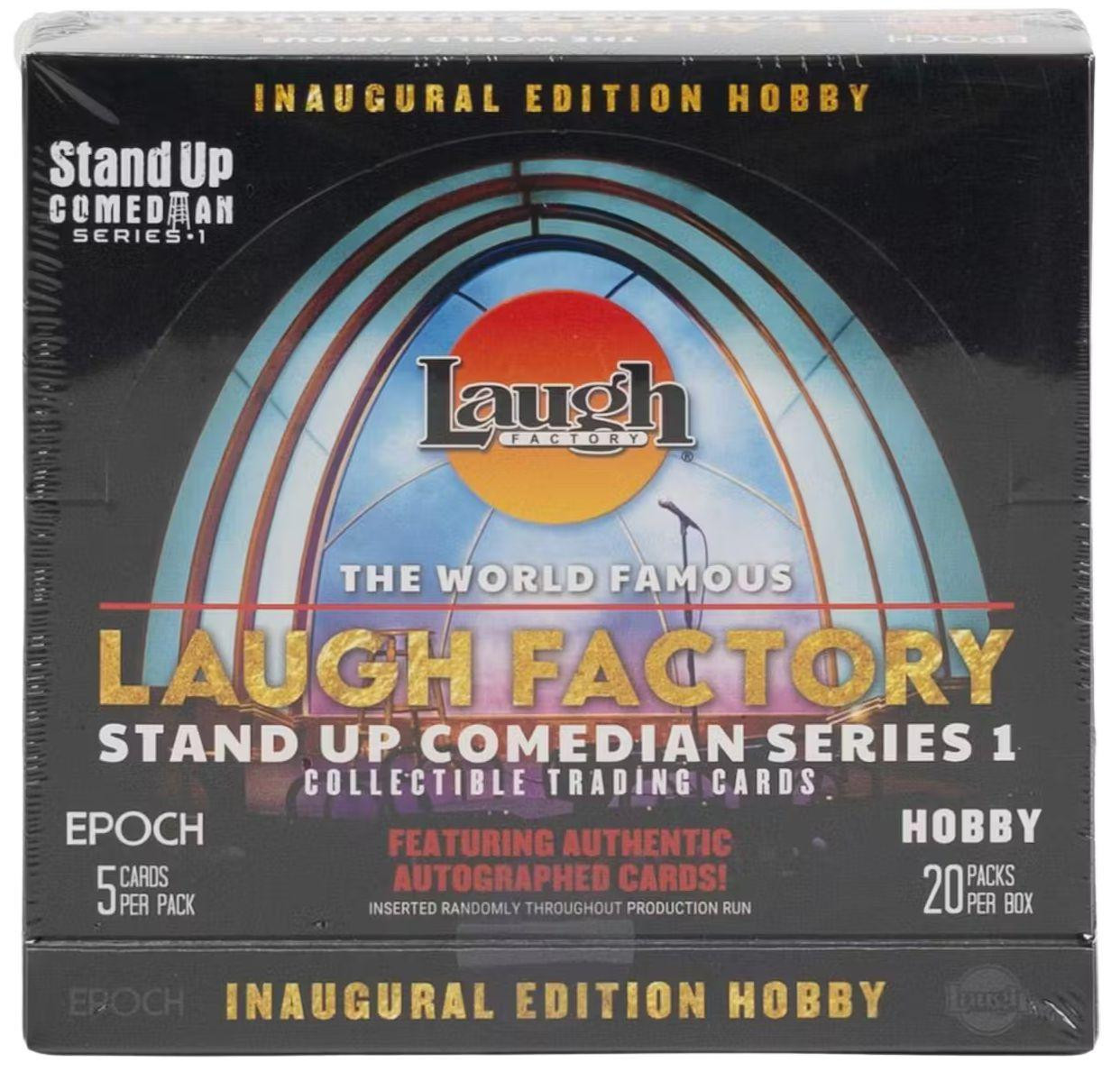 2026 Epoch Laugh Factory Stand-Up Comedians Series 1 Hobby Box