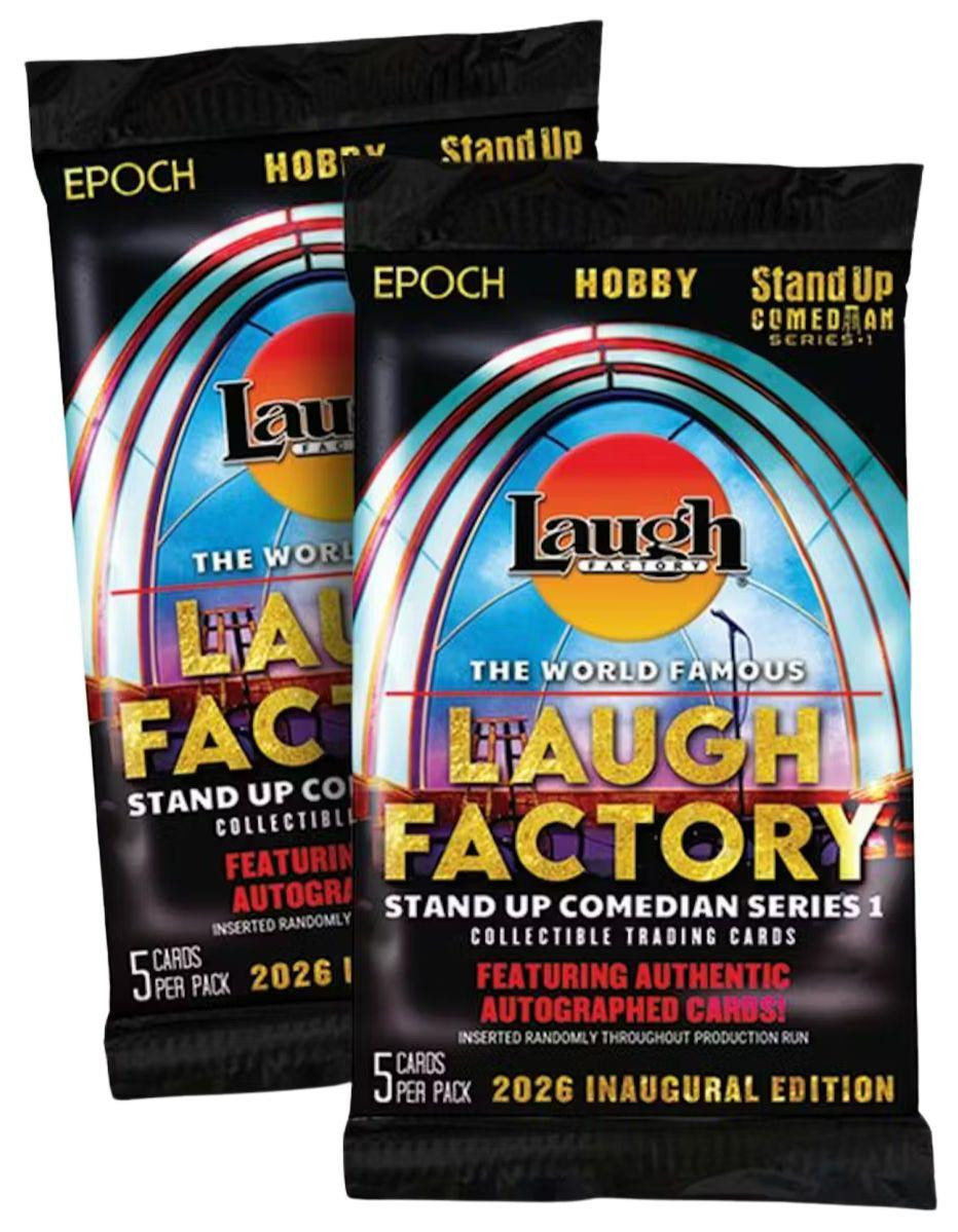 2026 Epoch Laugh Factory Stand-Up Comedians Series 1 Hobby Pack