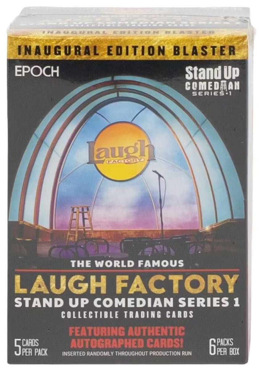 2026 Epoch Laugh Factory Stand-Up Comedians Series 1 Blaster Box