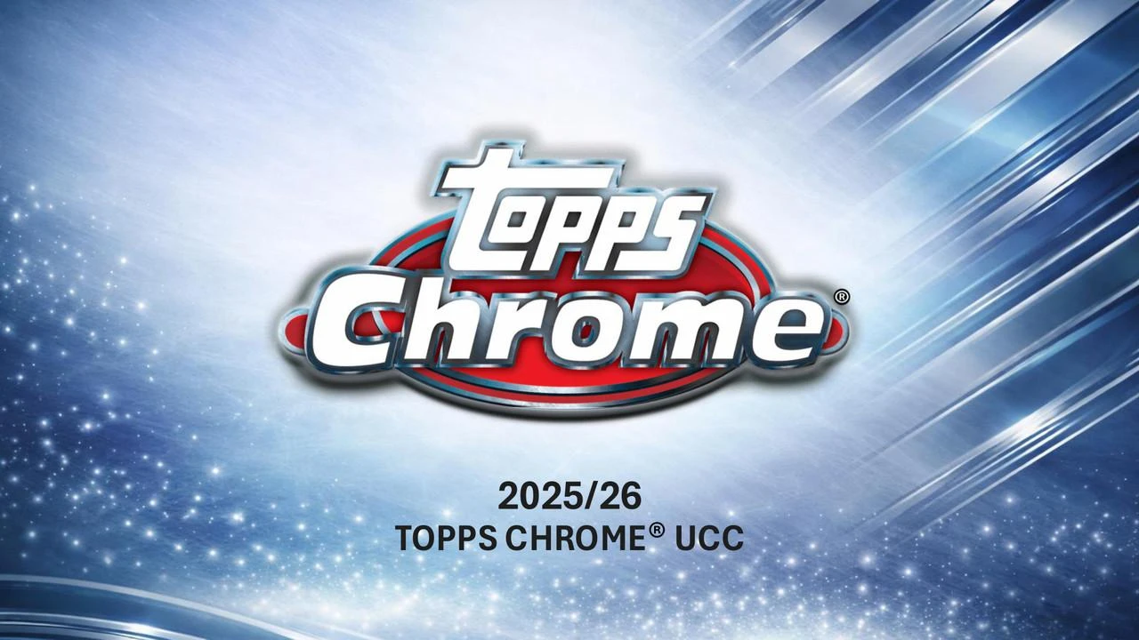 2025/26 Topps UEFA Club Competitions Chrome Soccer Hanger Box