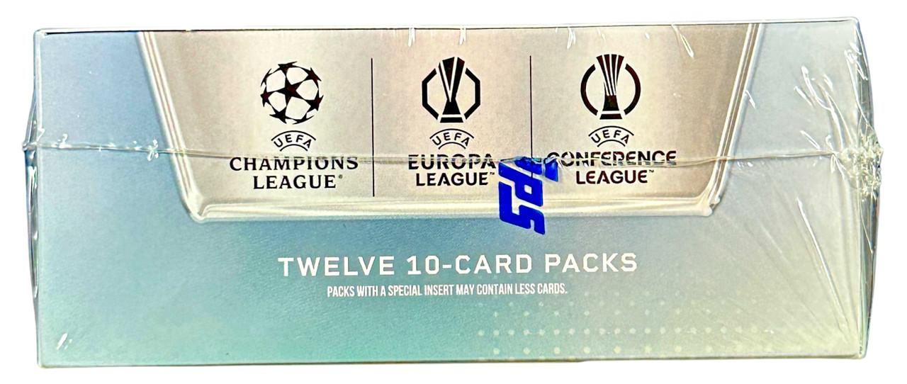 2025/26 Topps UEFA Club Competitions Chrome Soccer Jumbo Box