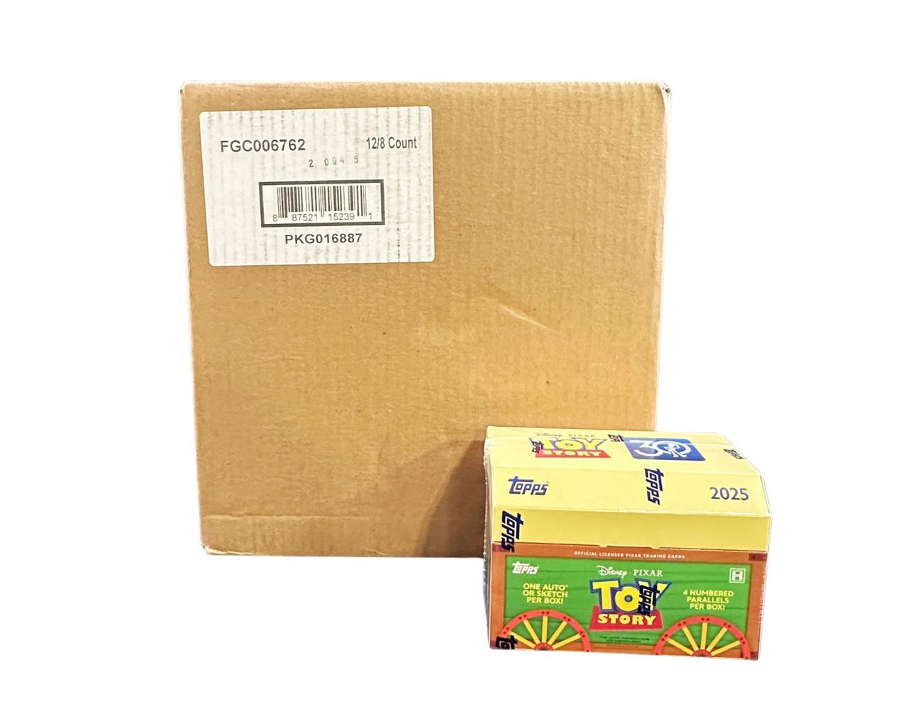 2025 Topps Crystal 30 Years Of Toy Story Hobby 12 Box Case